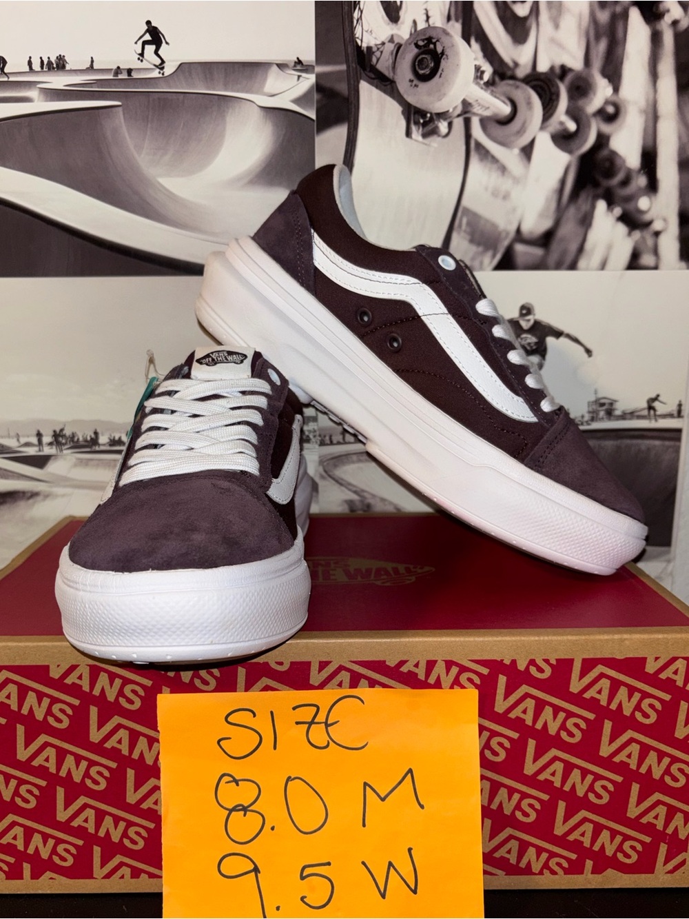 Vans Old Skool Over sz 8.0 Men’s 9.5 Woman